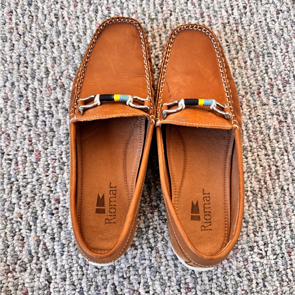 Riomar Men's Tan Loafers Newport 10.5